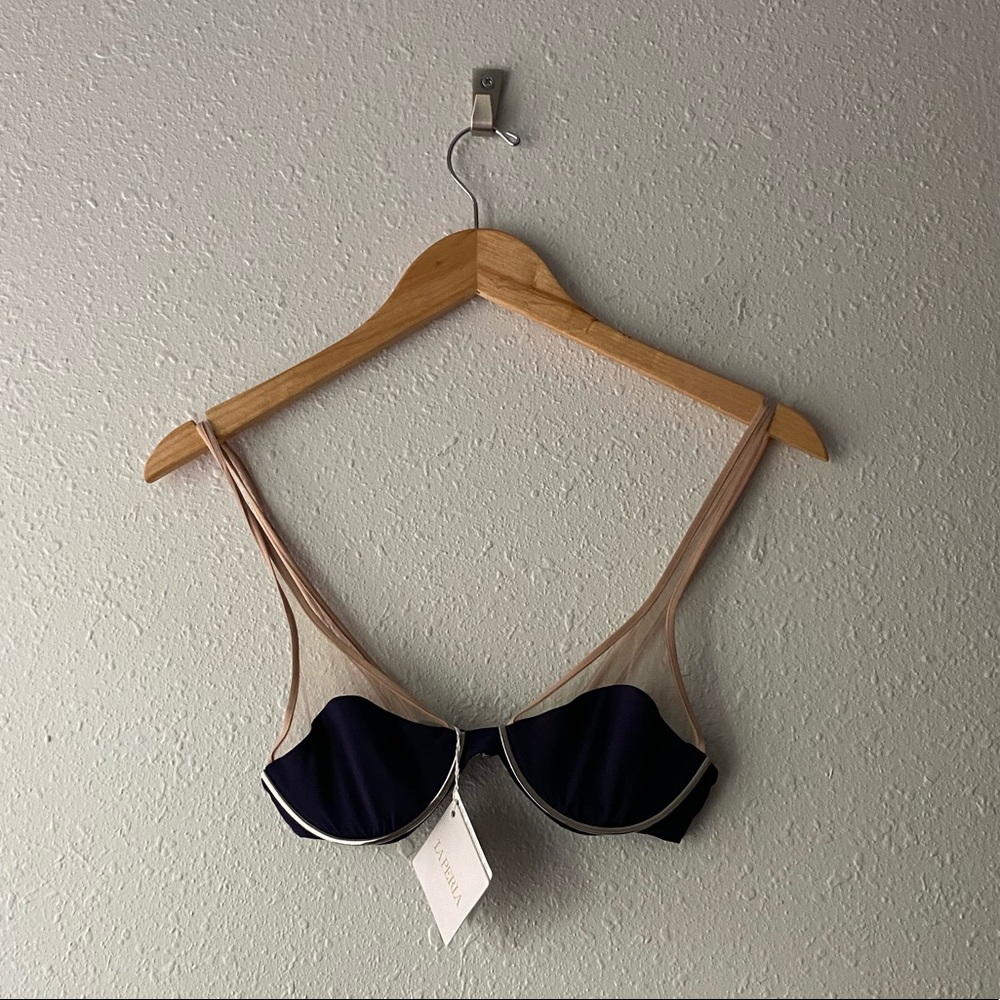 La Perla Wire Mesh Bikini Top NWT